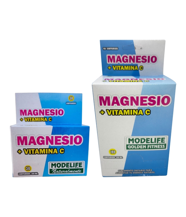 nubefan Tienda pro Almagreen 2511021021 Magnesio + Vitamina C - Modelife - Imagen 1