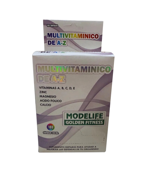 nubefan Tienda pro Almagreen 2511040926 Multivamínico de A-Z - Modelife - Imagen 1